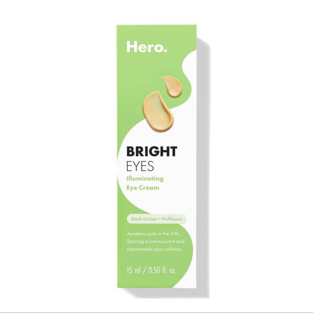 🌟Hero. Cosmetics Bright Eyes Illuminating Eye Cream NIB
